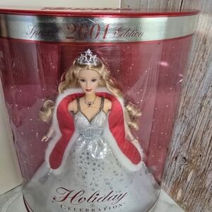 Barbie Holiday Celebration Doll 2001 Special Edition